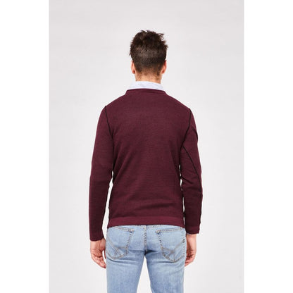 Gas Bordeaux Wollen Sweatshirt