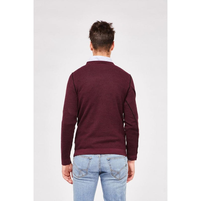 Gas Bordeaux Wollen Sweatshirt