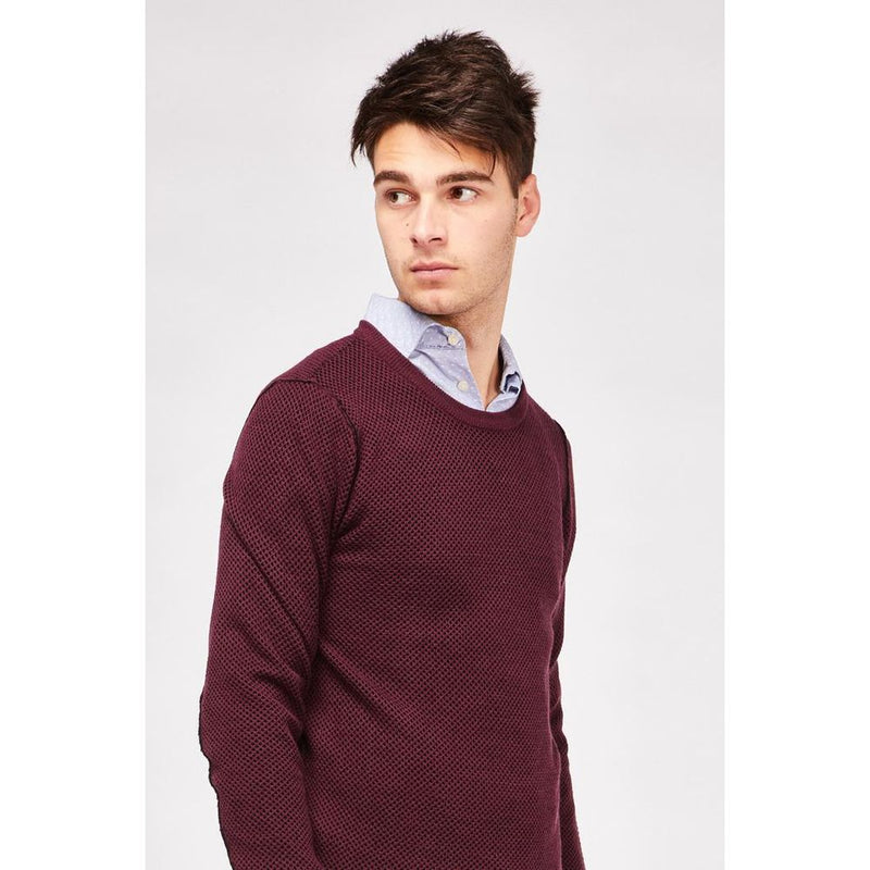 Gas Bordeaux Wollen Sweatshirt