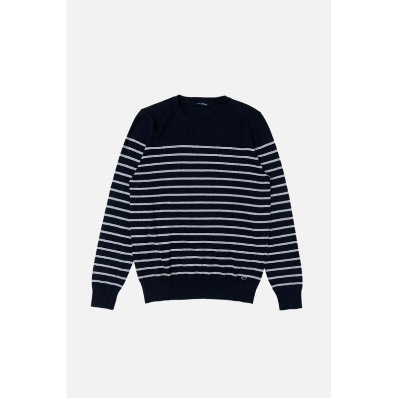 Gas Blue Cashmere Sweater - Luxurious Comfort for Men