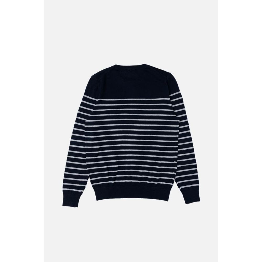 Gas Blue Cashmere Sweater - Luxurious Comfort for Men