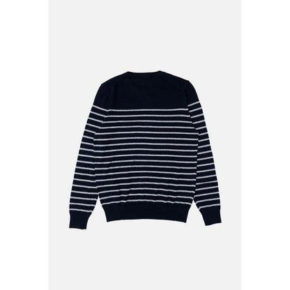 Pull en cachemire bleu gaz