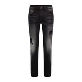 Guess Negroni Black Cotton Jeans for Men