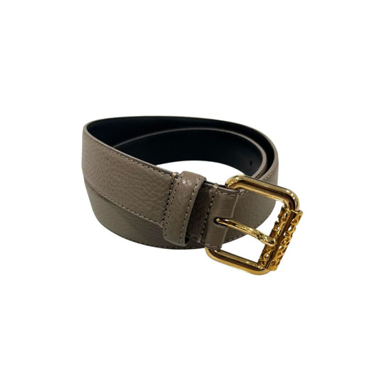 Ceinture femme en cuir gris bourbonien