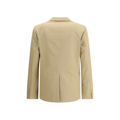 Blazer Gucci en coton beige