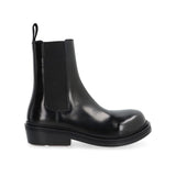 Bottega Veneta Black Calfskin Chelsea Boots for Women