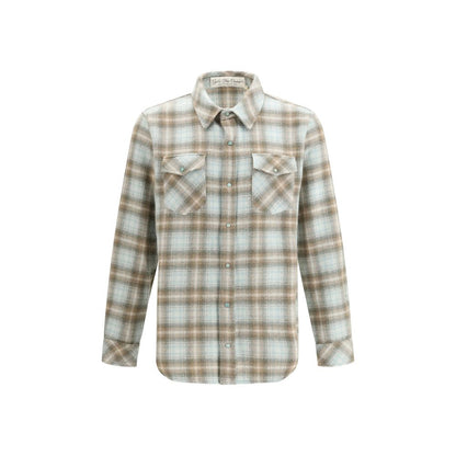 God's True Cashmere Multicolor Cashmere Patroon Shirt