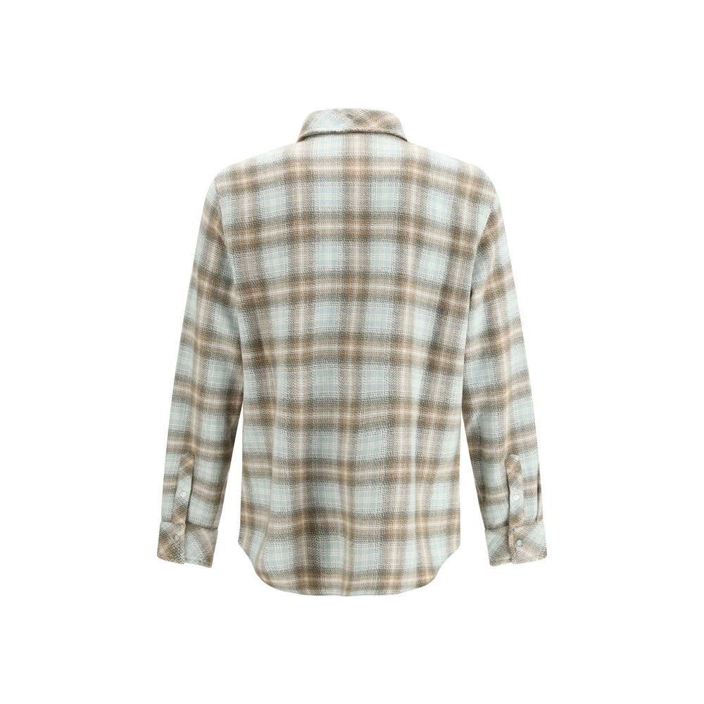 God's True Cashmere Multicolor Cashmere Patroon Shirt