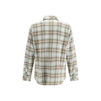 God's True Cashmere Multicolor Cashmere Patroon Shirt