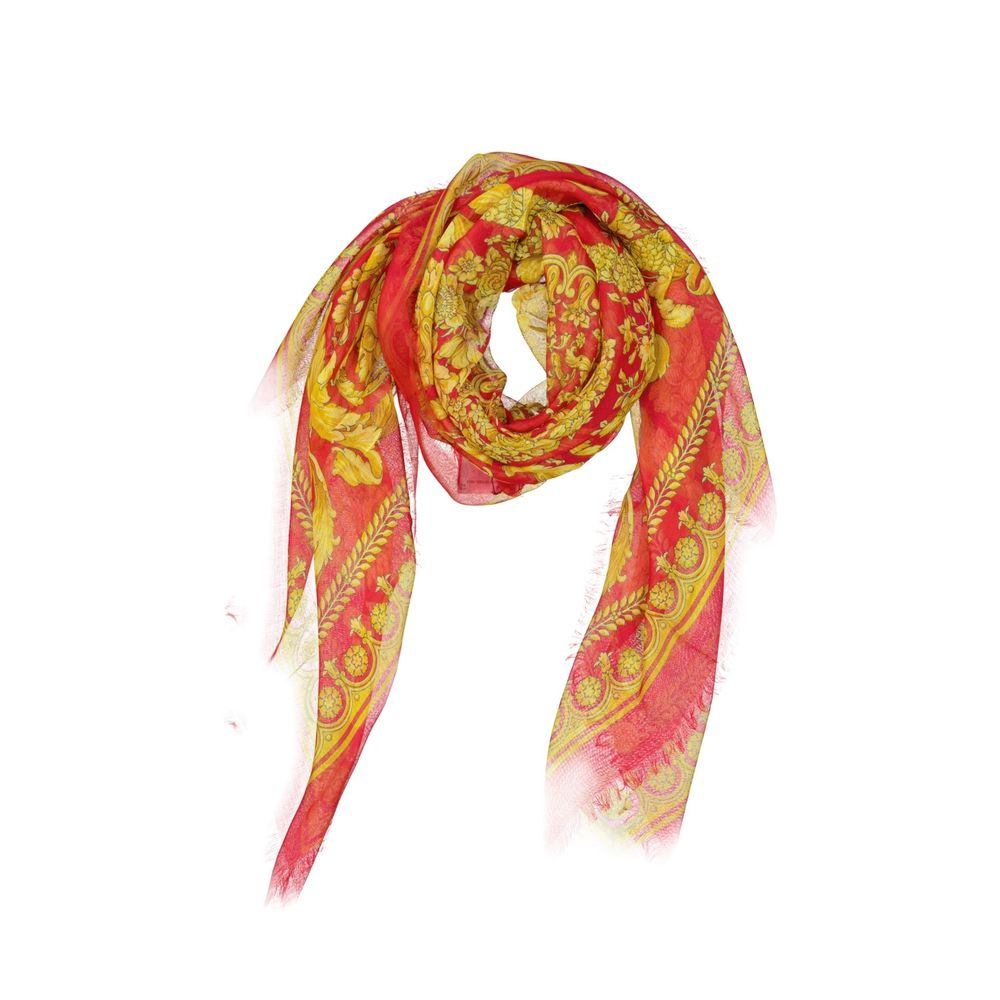 Écharpe en Modal Multicolore Versace pour Femme