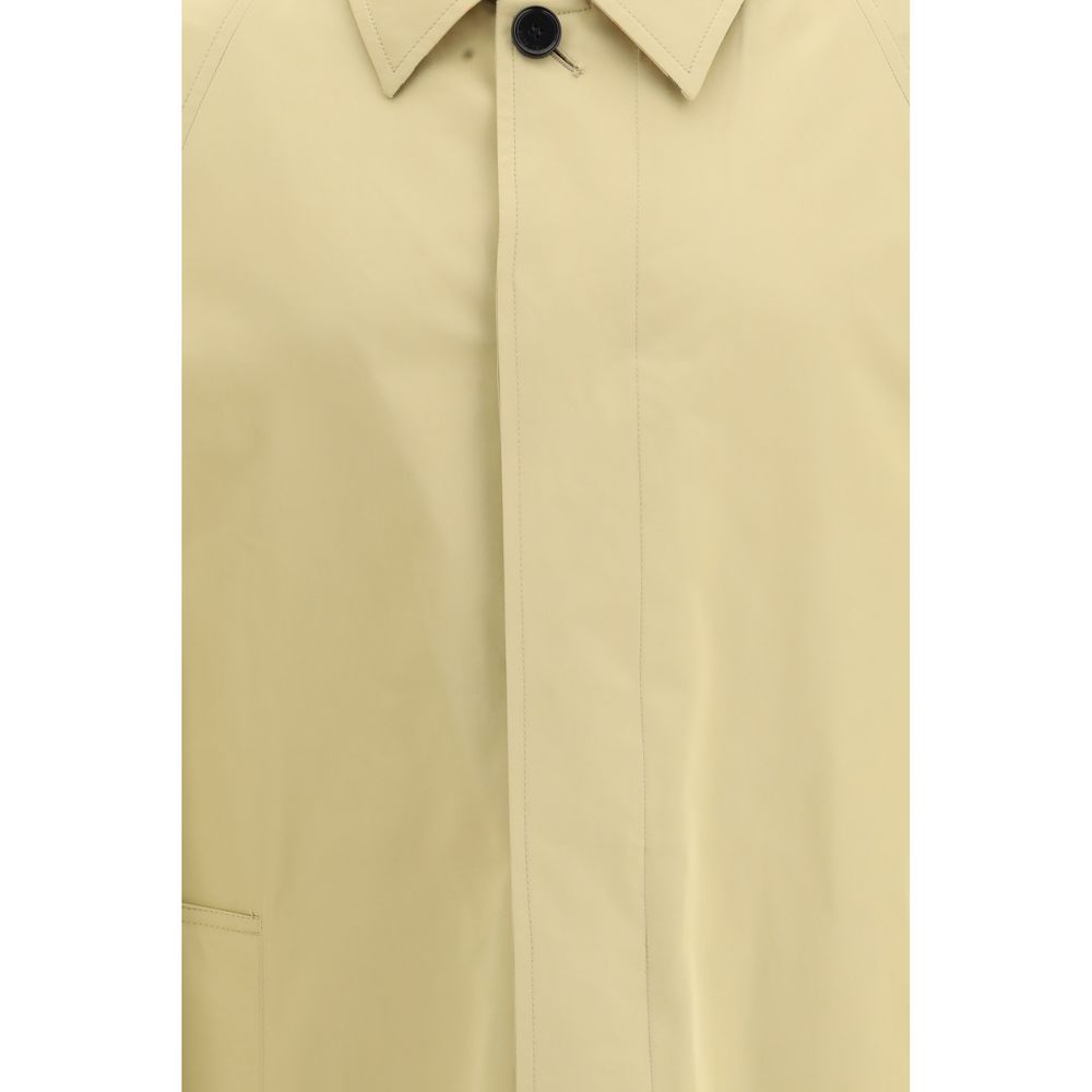 Trench-coat en coton beige Burberry