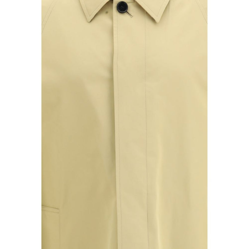 Trench-coat en coton beige Burberry