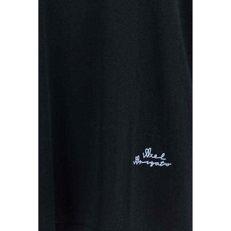 Axel Arigato Saba Spray T-Shirt - Black Cotton Sportswear