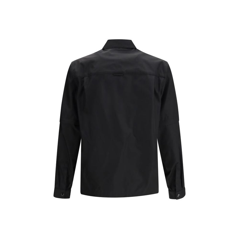 Vestes et manteaux Prada noirs en polyamide recyclé