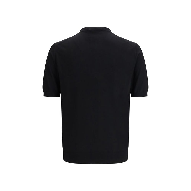 Prada Black Fleece Wool T-Shirt