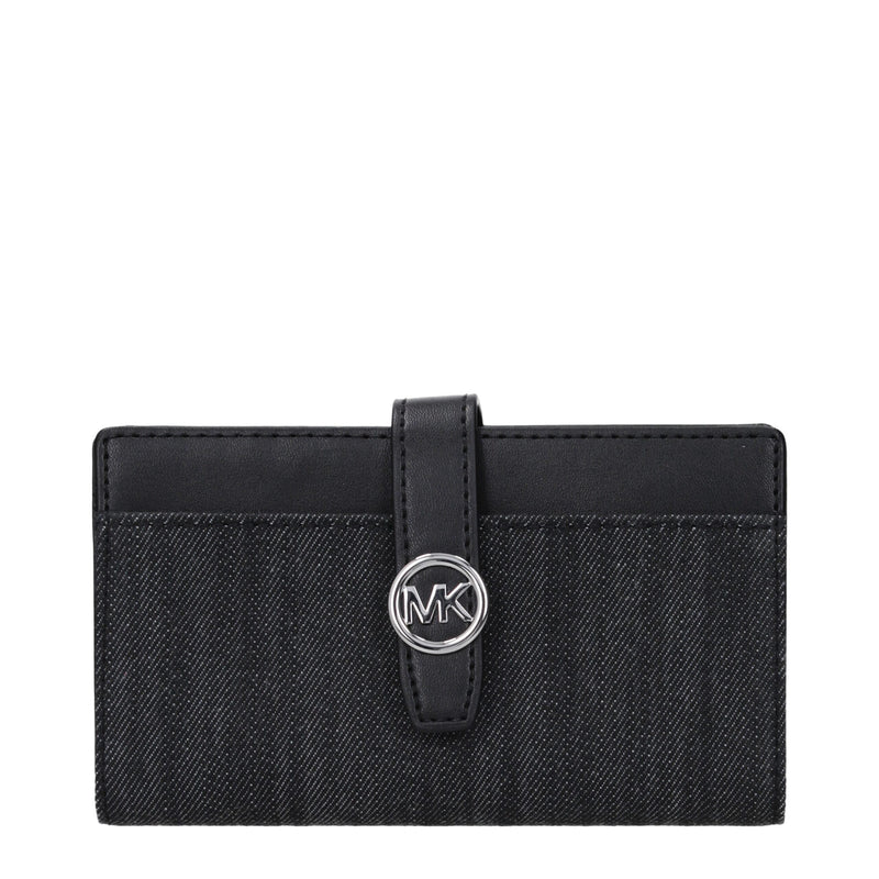 Michael Kors Black Fabric Wallet - Élégant et Pratique