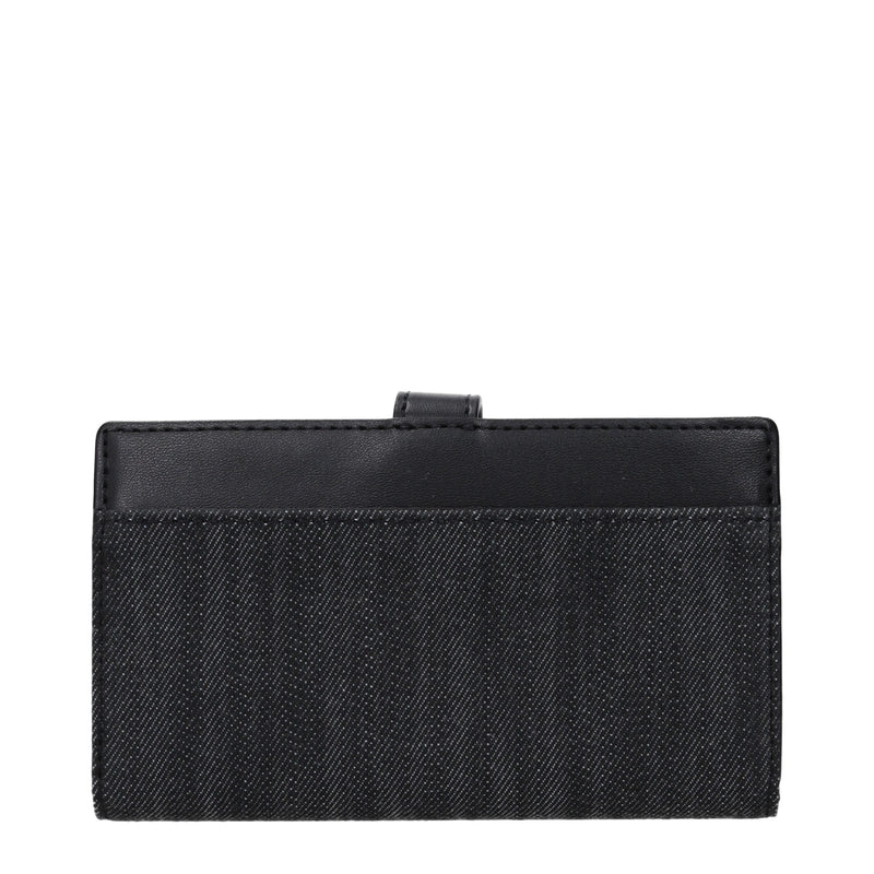 Michael Kors Black Fabric Wallet - Élégant et Pratique