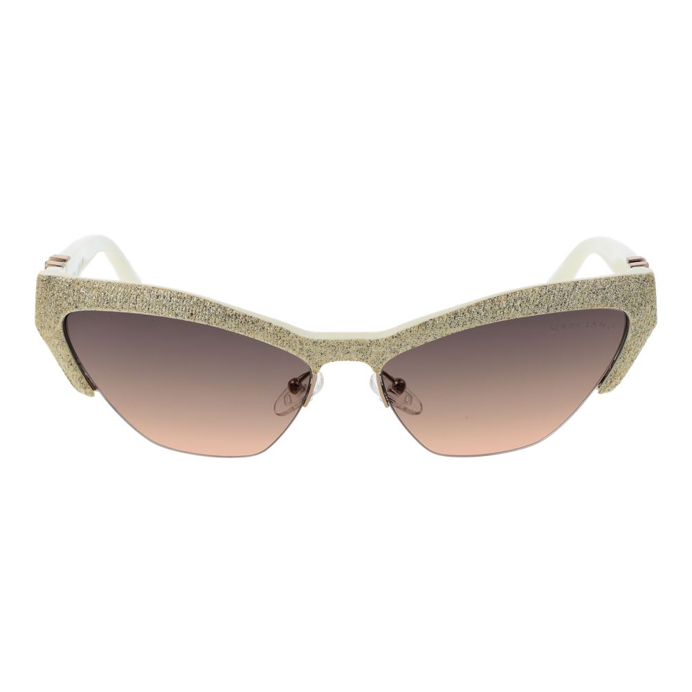Lunettes de soleil Marciano by Guess en acétate crème