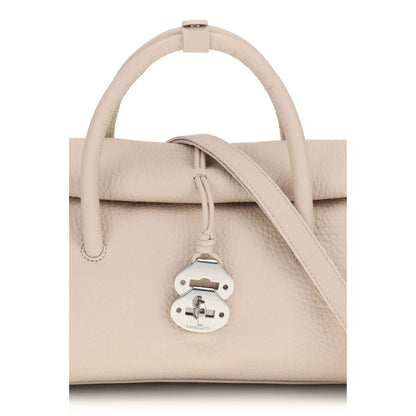 Zanellato Multicolor Calf Leather Bos Taurus Shoulder Bag