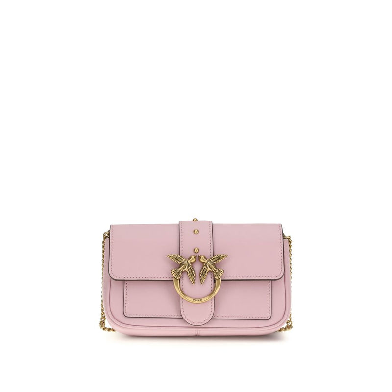 PINKO Multicolor Calf Leather Bos Taurus Shoulder Bag