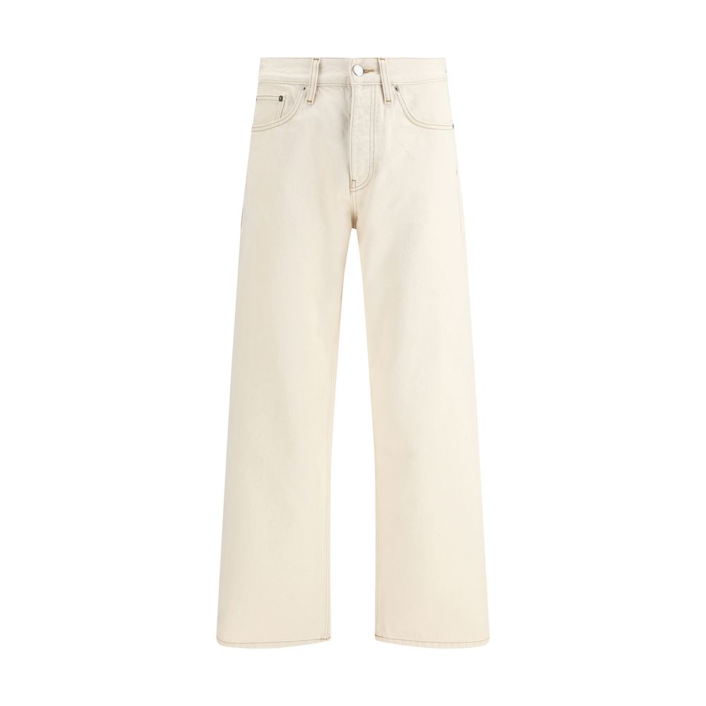 Sunflower Cream Cotton Relaxed Fit Jeans - W29