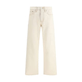 Sunflower Cream Cotton Relaxed Fit Jeans - W29