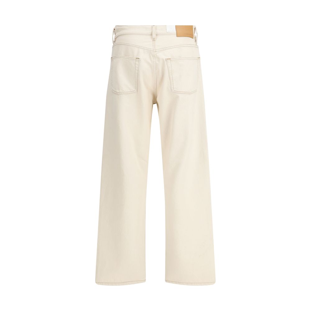 Sunflower Cream Cotton Relaxed Fit Jeans - W29