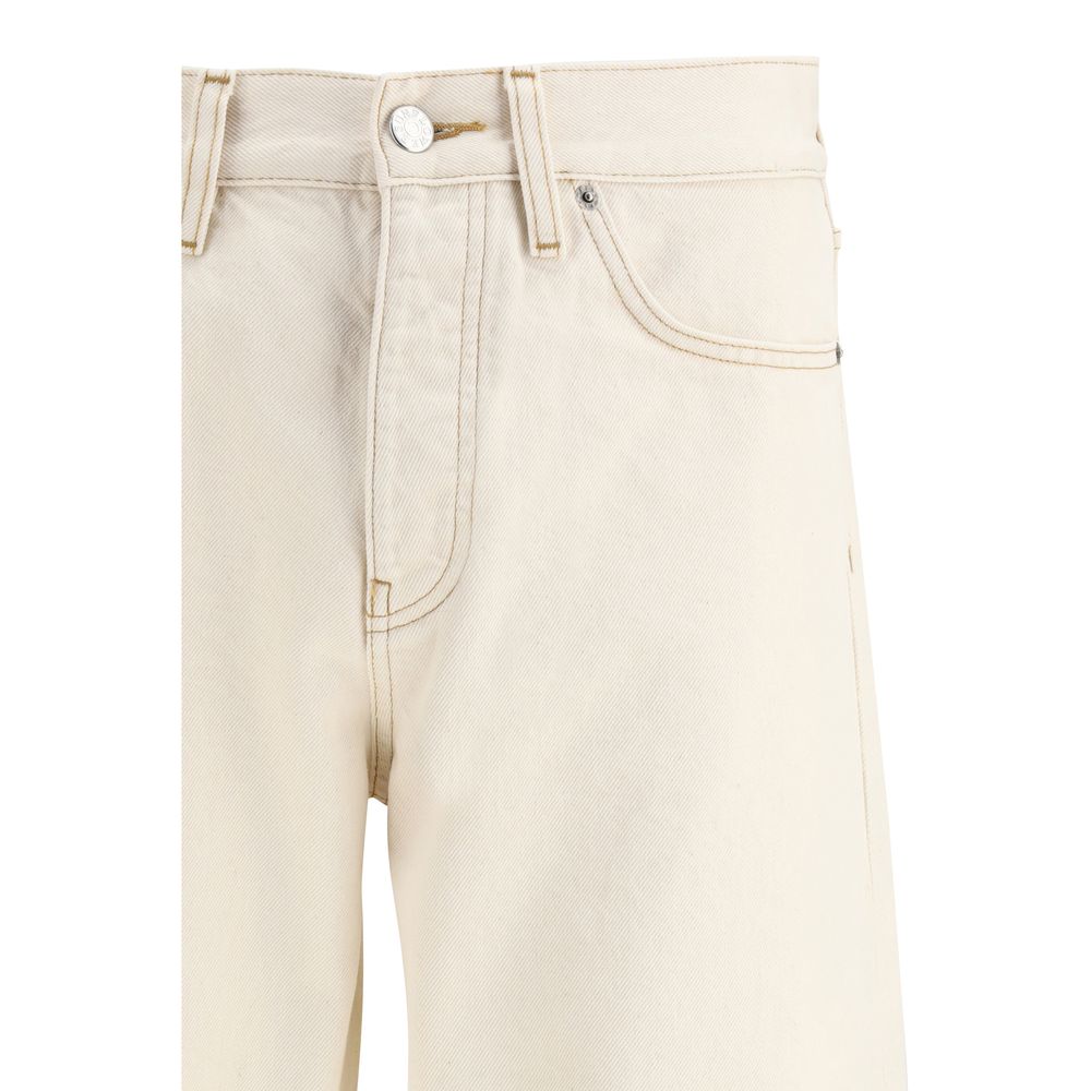 Sunflower Cream Cotton Relaxed Fit Jeans - W29