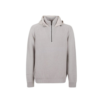 Herno grijze wollen sweatshirt
