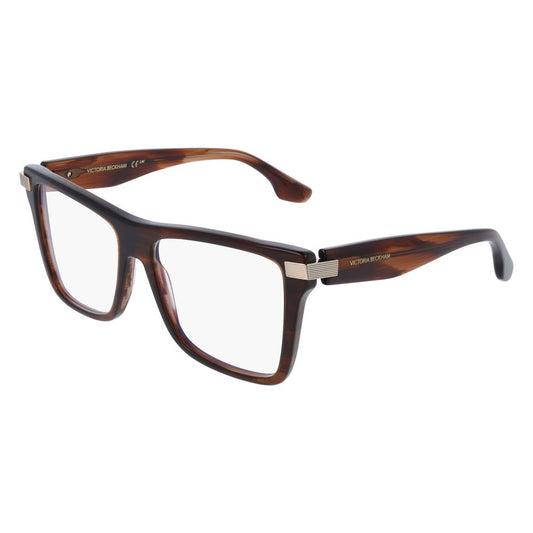 Victoria Beckham Brown Acetate Glasses (Frames) - Stylish Eyewear