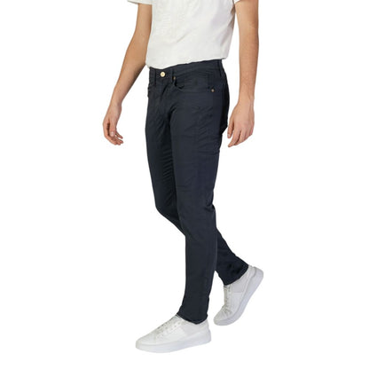 Pantalon skinny en coton bleu Jeckerson