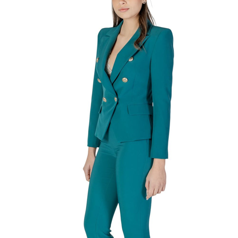 Rinascimento CFC0122865003 Blazer Noir en Polyester pour Femme