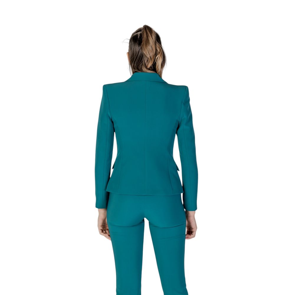 Blazer en polyester noir de Rinascimento