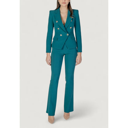 Blazer en polyester noir de Rinascimento