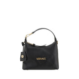 Versace Black Calf Leather Bos Taurus Handbag - Luxury Design