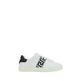 Versace White Rubber Low Top Sneakers for Men - Stylish & Comfortable
