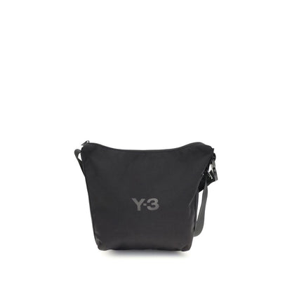 Sac bandoulière Y-3 en polyester noir