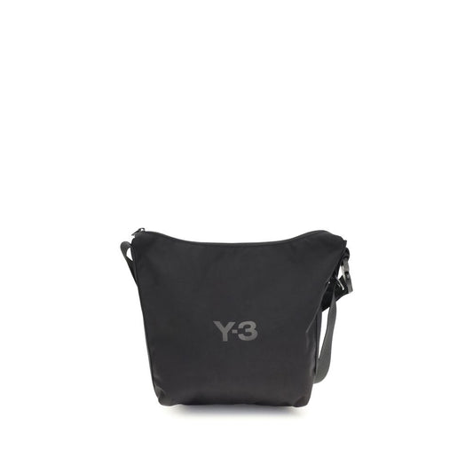 Sac bandoulière Y-3 en polyester noir