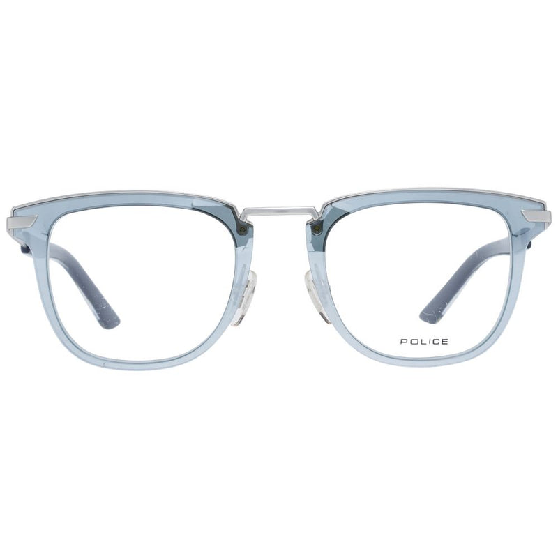 Lunettes en Métal et Plastique Argentées Police