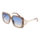 Guess Brown Metal & Plastic Sunglasses for Women