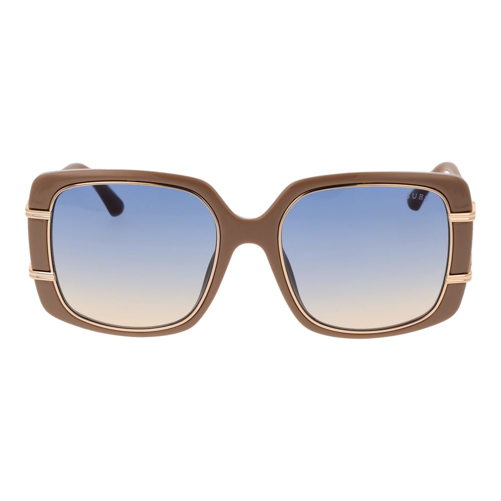 Guess Brown Metal & Plastic Sunglasses for Women