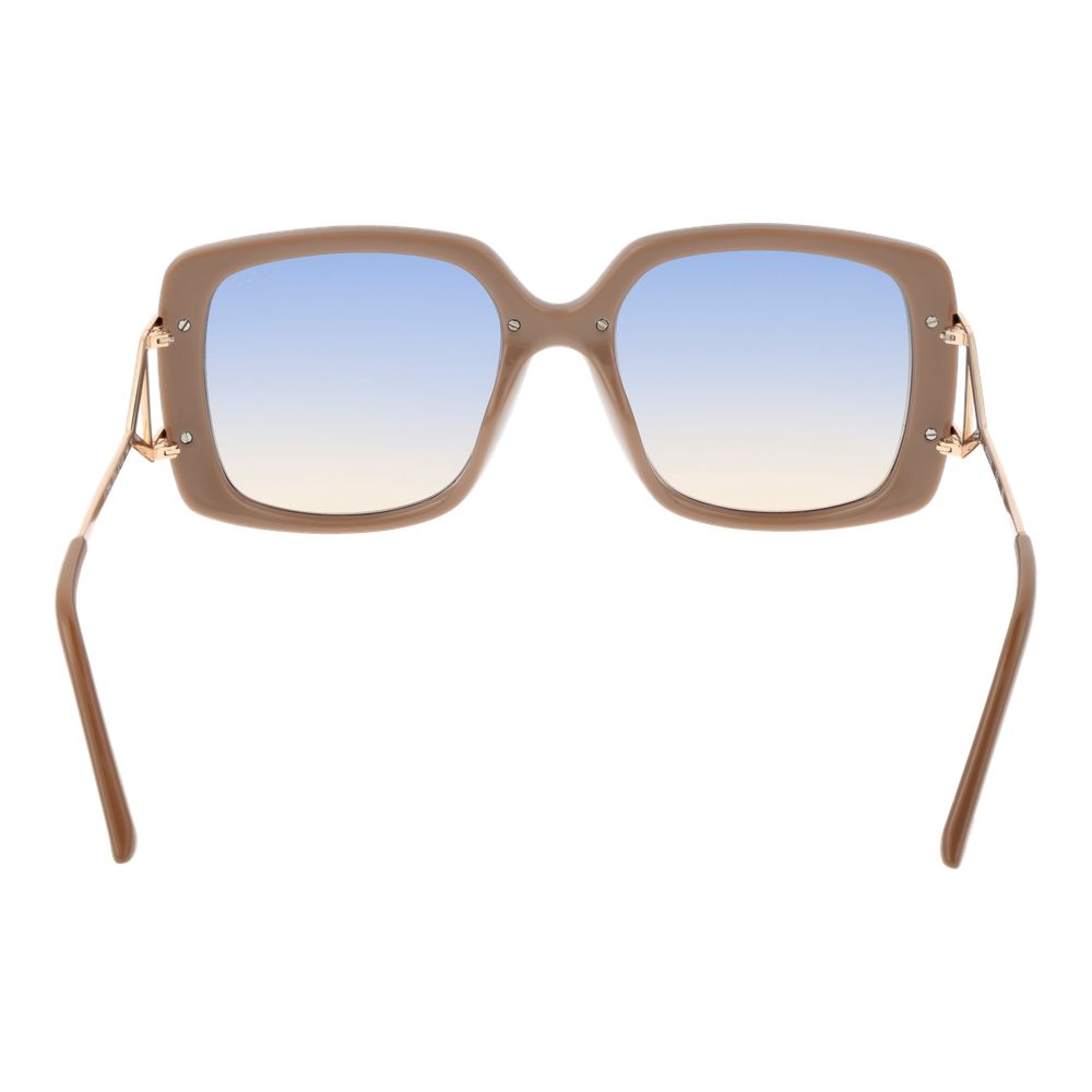 Guess Brown Metal & Plastic Sunglasses for Women