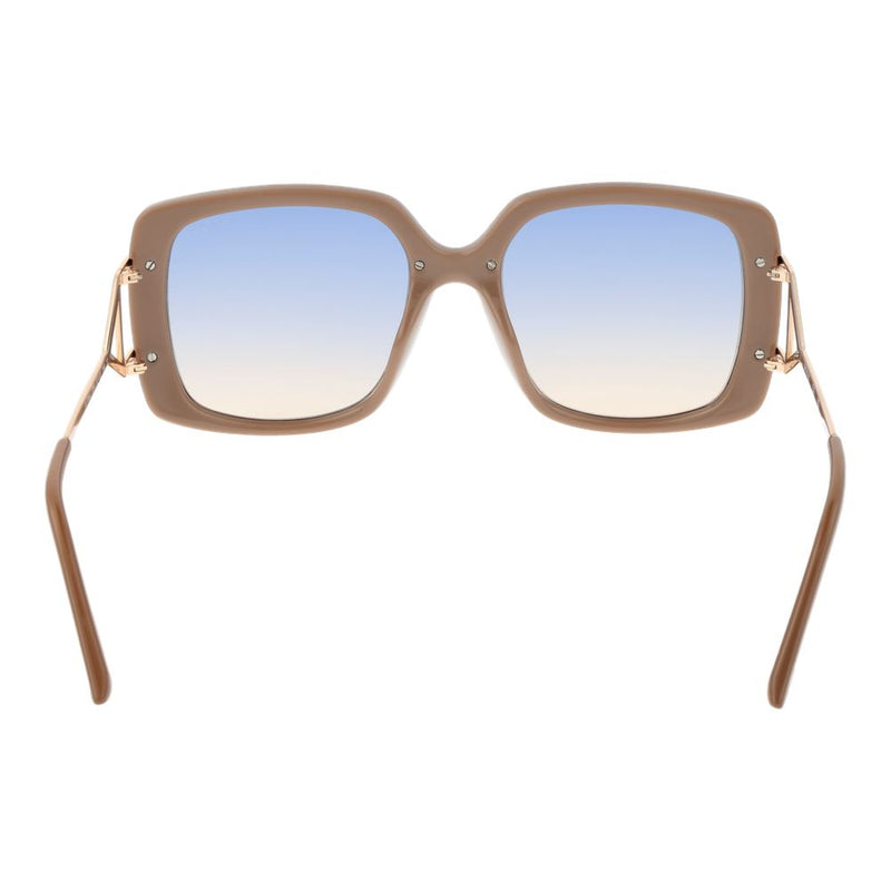 Guess Brown Metal & Plastic Sunglasses for Women
