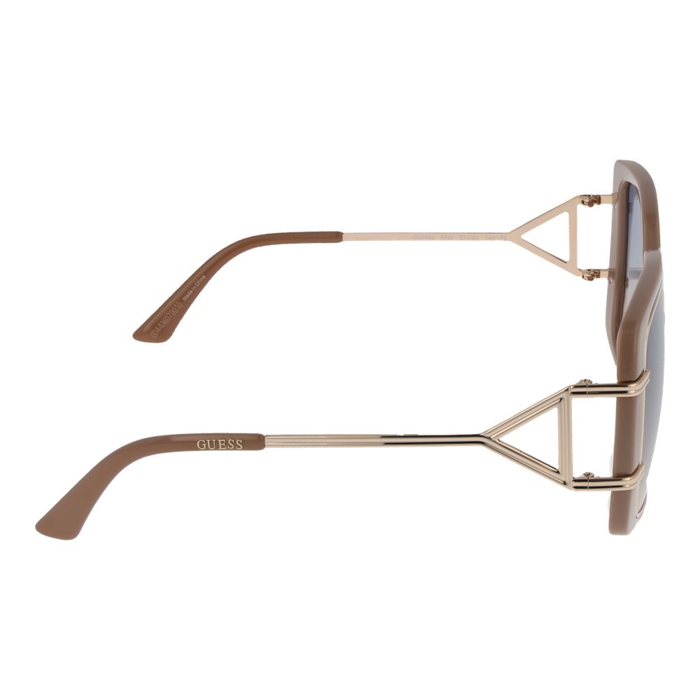 Guess Brown Metal & Plastic Sunglasses for Women
