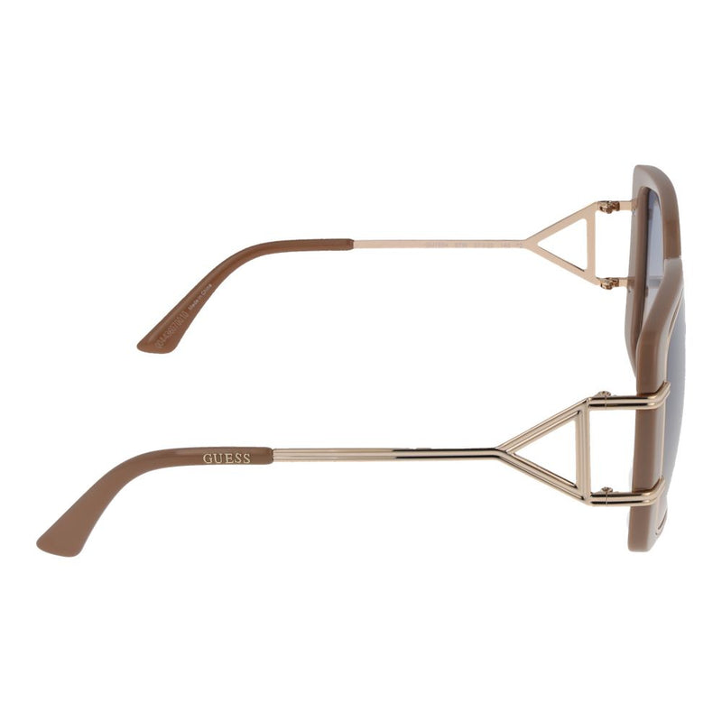 Guess Brown Metal & Plastic Sunglasses for Women