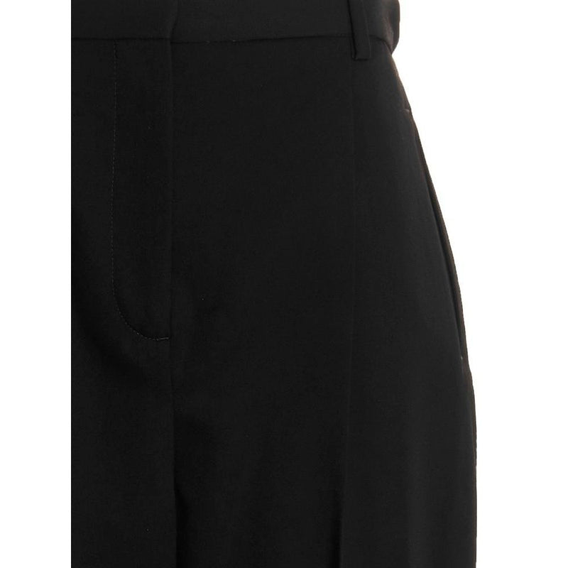 Tory Burch Black Polyester Casual Pants for Women - US4