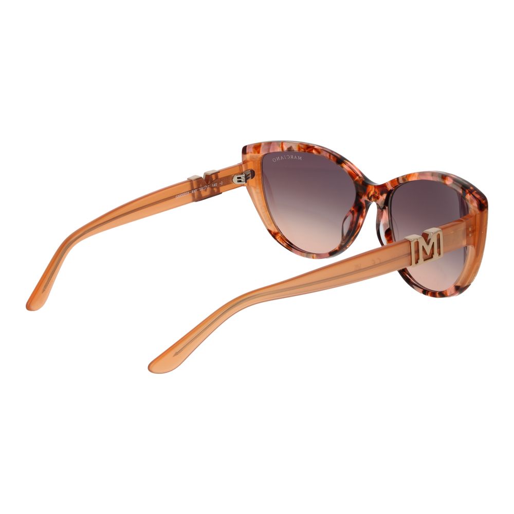 Lunettes de soleil Marciano by Guess en acétate marron