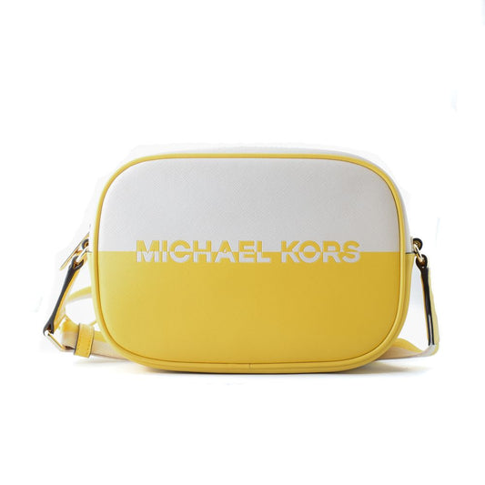 Michael Kors Bicolor Canvas Crossbody Bag - Jet Set Travel