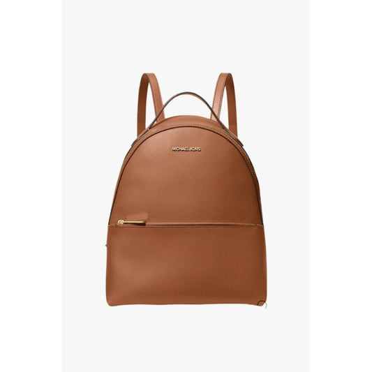 Michael Kors Brown Leather Backpack - Elegant & Versatile