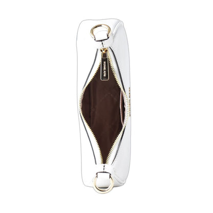 Michael Kors White Leather Shoulder Bag